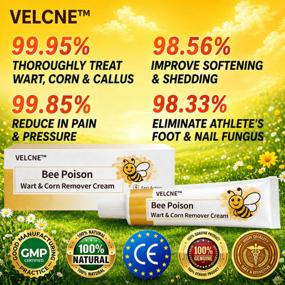 👩‍⚕️Velcne™Bee Poison Wart & Corn Remover Cream
