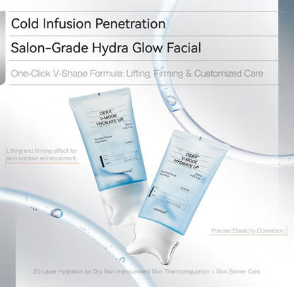 Jaw Line Lift-Sculpting Glass Gel Cream with Gua Sha