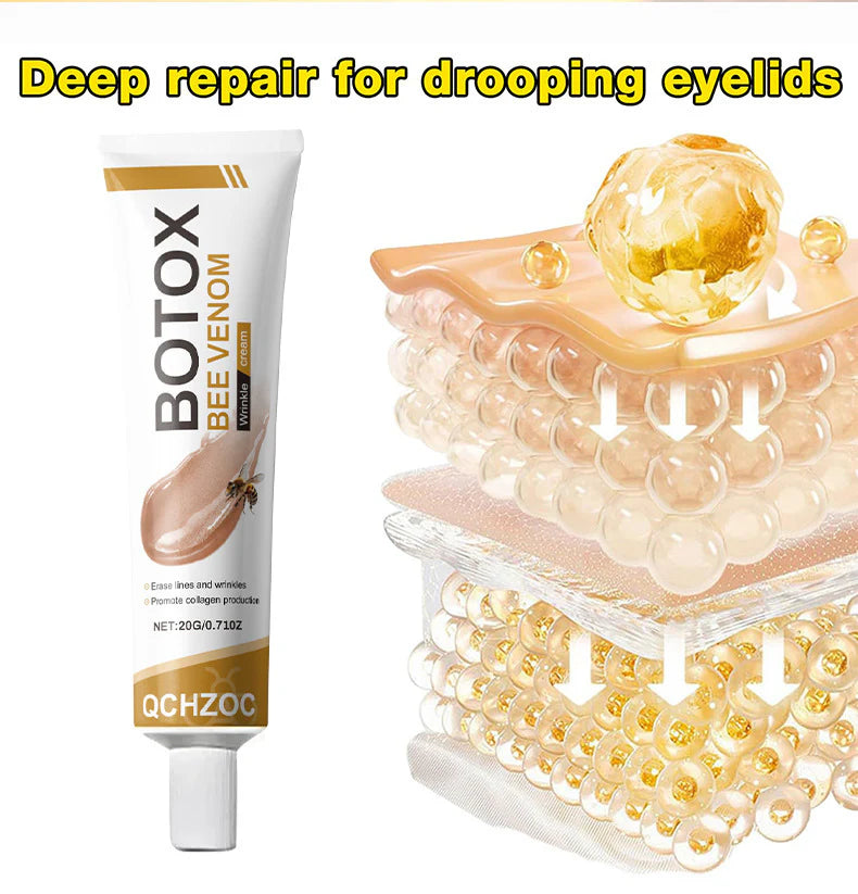 ✨Bee venom facial care ✨Smooth the Look of Wrinkles in 2 minutes — Fast, effective anti-ageing serum — save time and money
