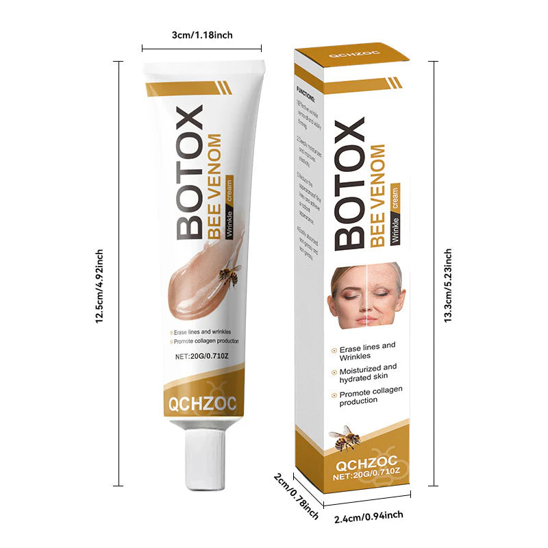 ✨Bee venom facial care ✨Smooth the Look of Wrinkles in 2 minutes — Fast, effective anti-ageing serum — save time and money