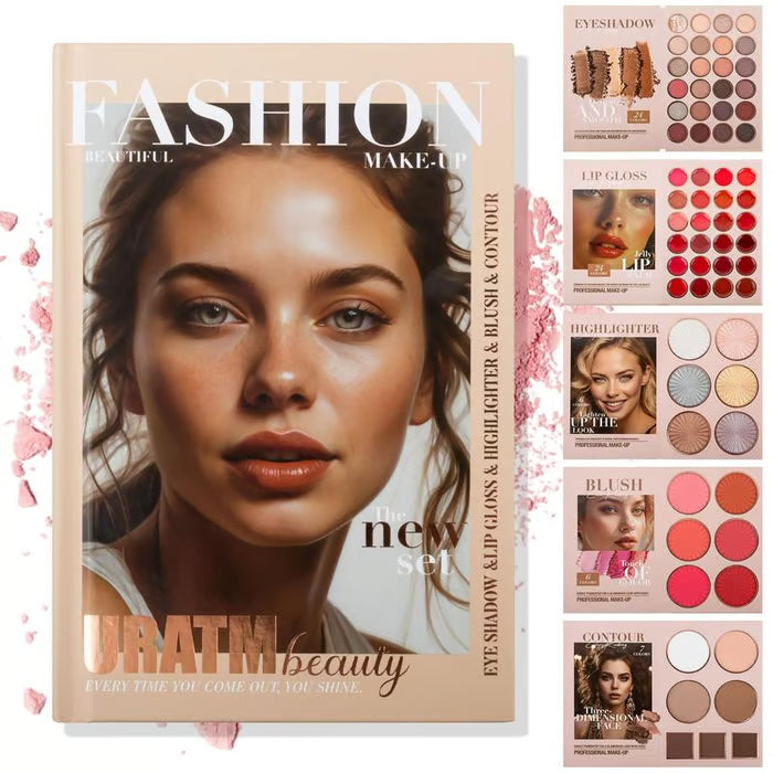 🏆#1 Bestselling - 24-Color Eyeshadow Palette - 5-Layer Book-Style Makeup Palette with 67 Pro Shades(✨WATERPROOF AND LONG-LASTING)