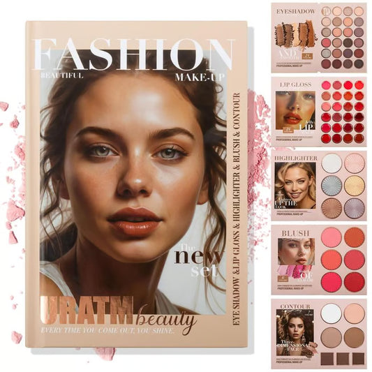 🏆#1 Bestselling - 24-Color Eyeshadow Palette - 5-Layer Book-Style Makeup Palette with 67 Pro Shades(✨WATERPROOF AND LONG-LASTING)