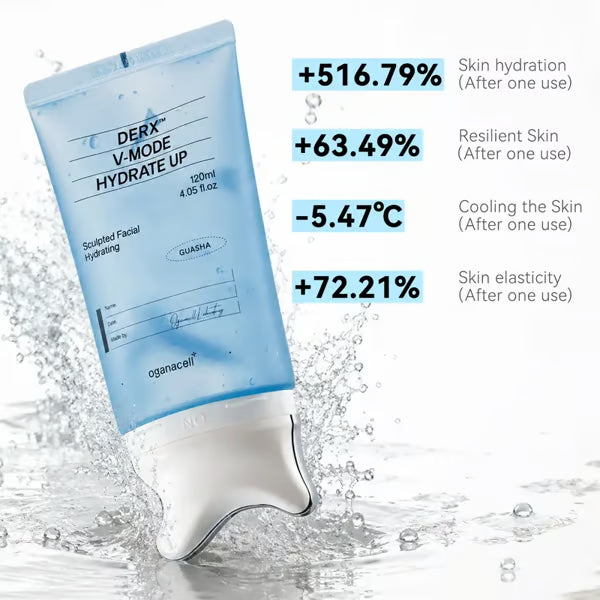 Jaw Line Lift-Sculpting Glass Gel Cream with Gua Sha