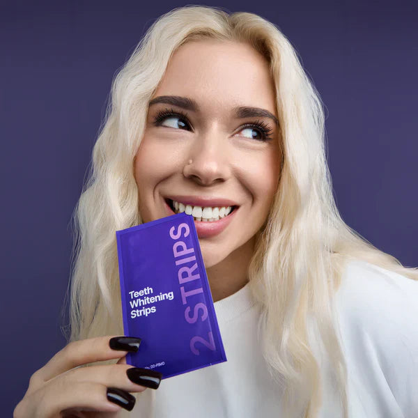 ✨ LAST DAY BUY 1 GET 1 FREE✨Viralaluna™ Purple Teeth Whitening Strips
