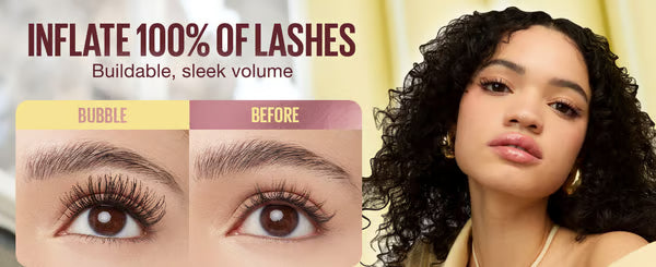 🎁Buy 1 Get 1 Free🔥Bubble Mascara💯✨Volume and Length Formula for Bold, Separated Lashes