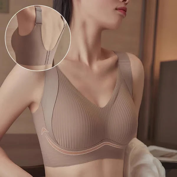 🔥Women's Ribbed Adjustable Wireless Bra