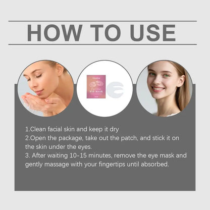 ⏰Last day of clearance sale 🎉Peptide-Powered Deep Collagen Eye Mask