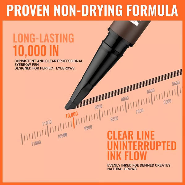 🔥BUY 1 GET 1 FREE🔥🌟 Achieve Perfect Brows – ✨ 4D Brow Pen – For Natural, All-Day Eyebrow & Eyeliner Perfection! 💁‍♀