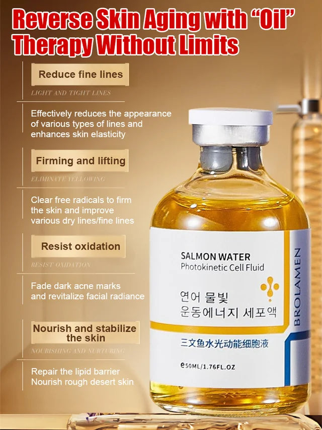 🔥BUY 1 GET 1 FREE🔥Salmon Water Light Anti-Wrinkle Essence