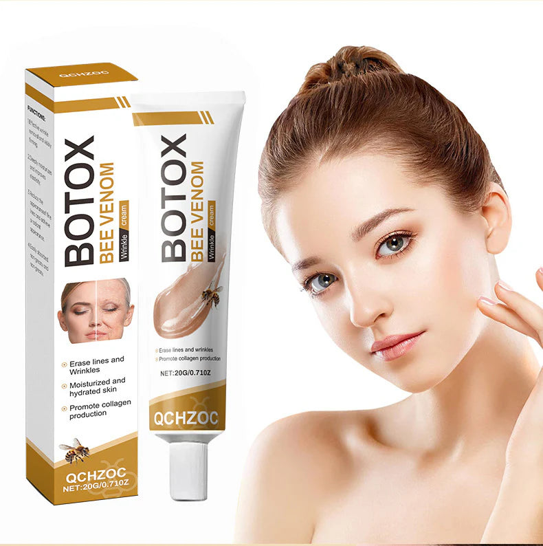 ✨Bee venom facial care ✨Smooth the Look of Wrinkles in 2 minutes — Fast, effective anti-ageing serum — save time and money