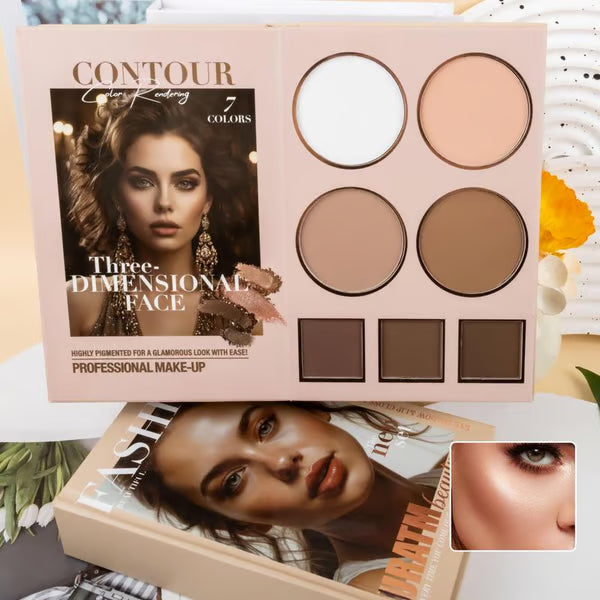 🏆#1 Bestselling - 24-Color Eyeshadow Palette - 5-Layer Book-Style Makeup Palette with 67 Pro Shades(✨WATERPROOF AND LONG-LASTING)