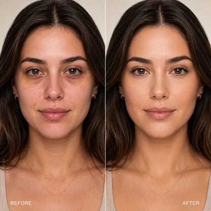 Luxlue Soft Matte Cream Concealer 8-Shade Fade Palette