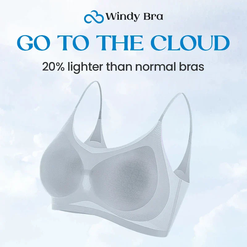 Summer seamless ultra thin plus size ice silk comfort bra