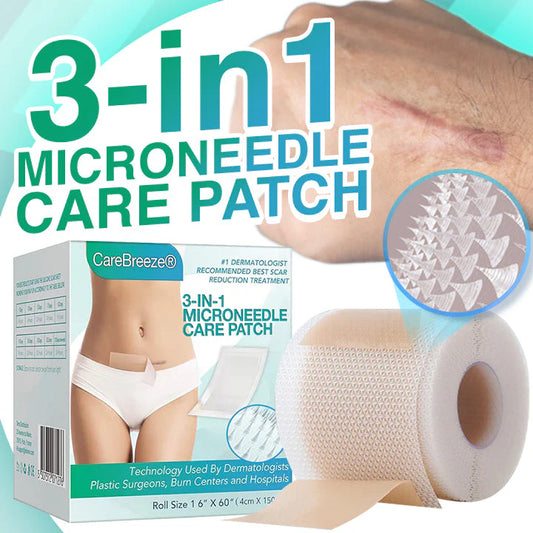 ✨ LAST DAY BUY 1 GET 1 FREE✨𝗖𝗮𝗿𝗲𝗕𝗿𝗲𝗲𝘇𝗲® 3-in-1 Microneedle Care Patch