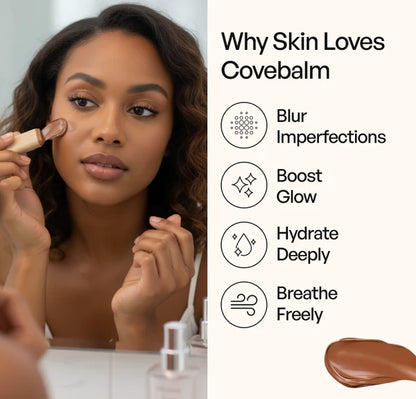 🎁 Buy 1 Get 1 Free Today Cove Balm Serum Boosted Skin Tint Balm