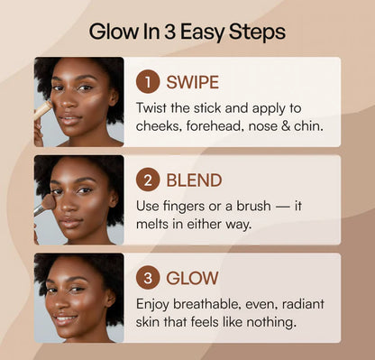🎁 Buy 1 Get 1 Free Today Cove Balm Serum Boosted Skin Tint Balm