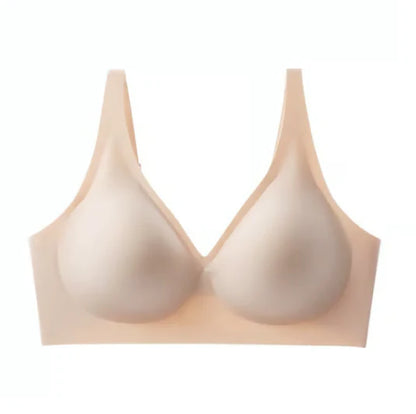 🏆 🔥Super Firming Leopard Print Jelly Bra | Women Wirefree Bras 👍No More Sagging Breasts